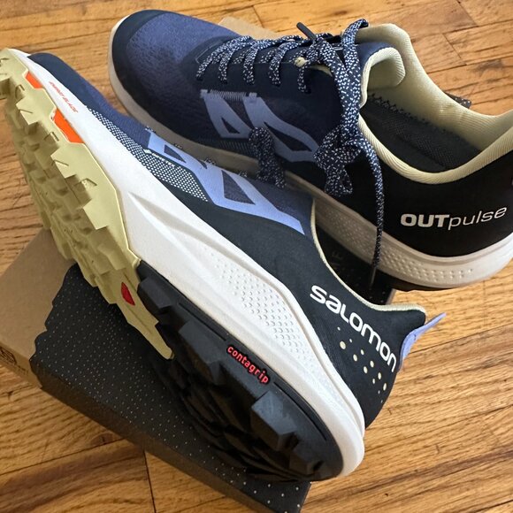 Salomon OUTPulse GTX hiking running shoes Sneakers womens NEW outdoor 10 Goretex - Picture 4 of 4